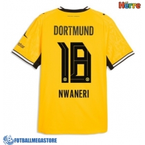 Fotballdrakt Herre Borussia Dortmund Ethan Nwaneri #18 Hjemmedrakt 2026-27 Kortermet